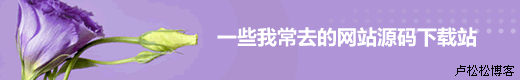 卢松松不知名网站源码选择技巧